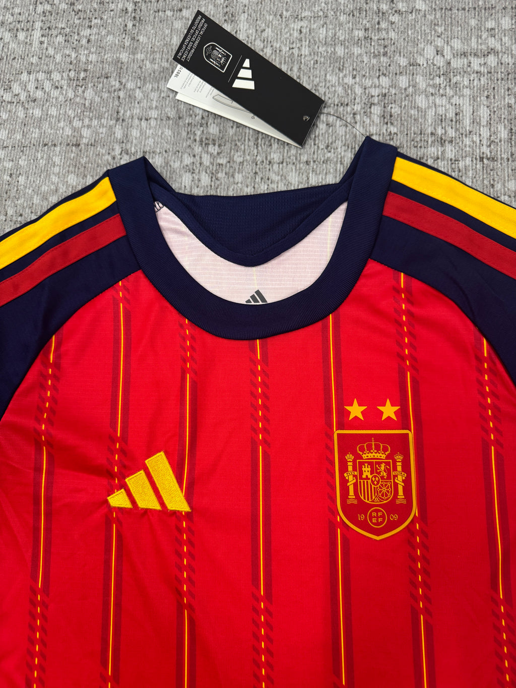 Spain 2026 World Cup Winners 2 Star Home Jersey