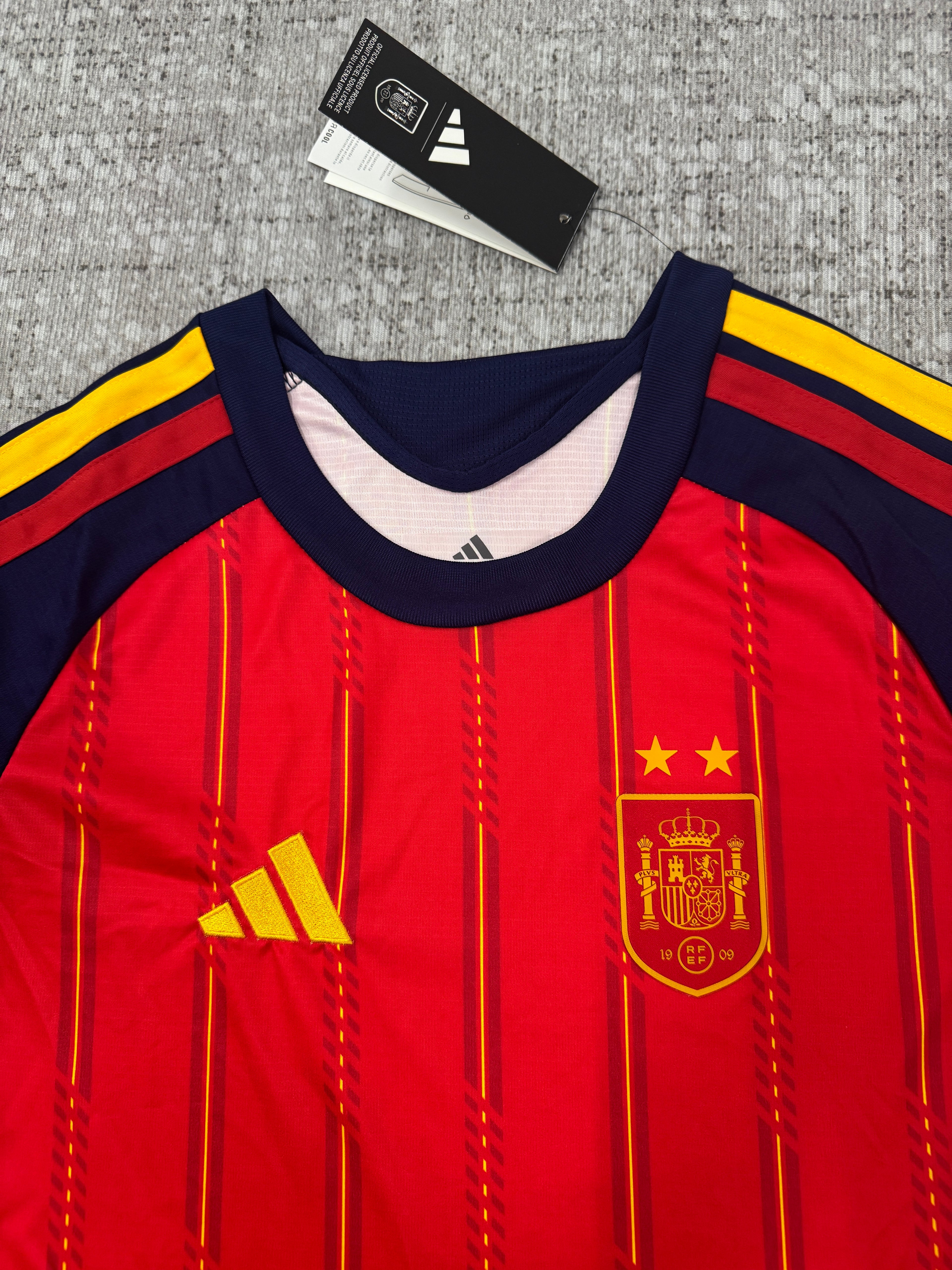 Spain 2026 World Cup Winners 2 Star Home Jersey
