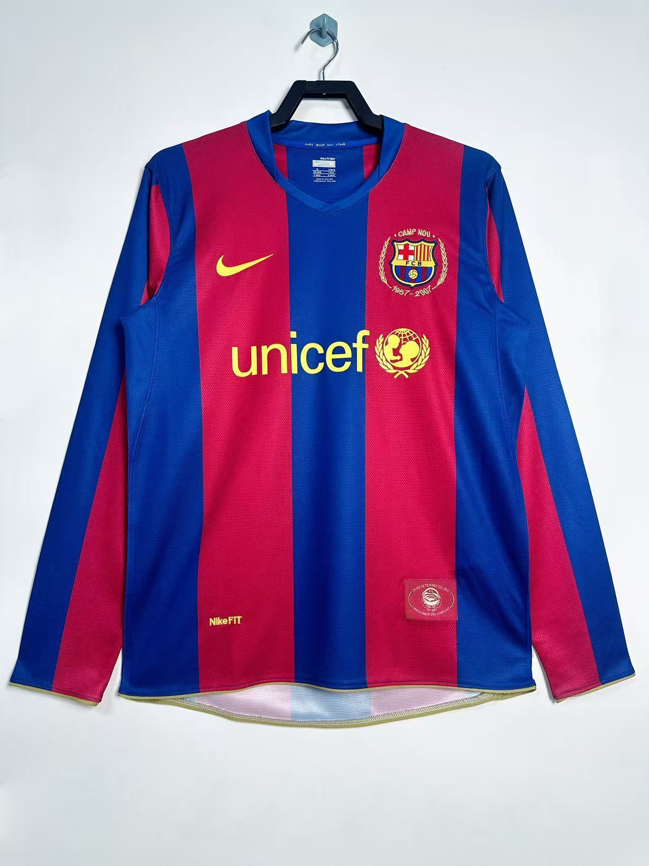 Retro Barcelona Home Jersey 2007/08